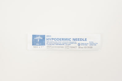 Medline SYR100165 Hypodermic Ndle 16G x 1inch (x)